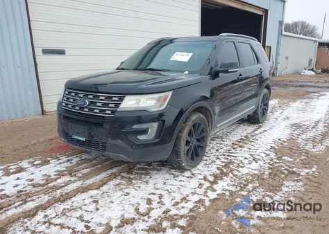 2016 Ford Explorer Xlt from USA, damaged, VIN 1FM5K7DH9GGC12966